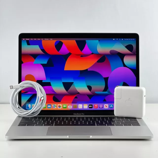 MacBook Pro 13 2017 Touch Silver 3.1 i5 16 GB 512 GB SSD Ventura + Bueno + Garantía