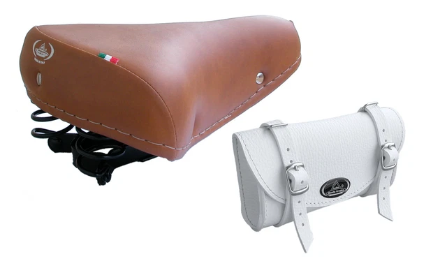 Selle Vintage Graziella Montegrappa Mod.08F + Sac De Rangement Montegrappa 0016 - NEUF