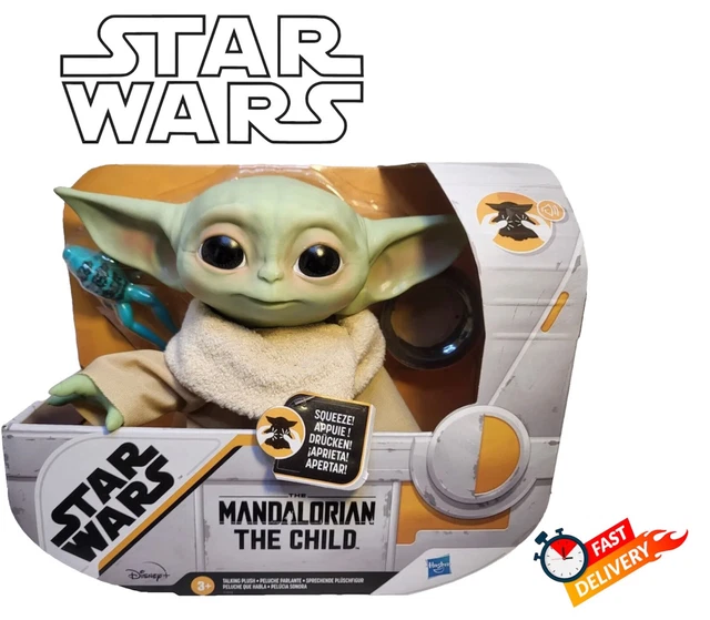 STAR WARS The Mandalorian - The Child Electronic Plush Figure with Shoulder Bag