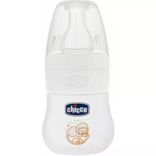 CHICCO Micro Feeding Bottle Silicone Teat 0 Months + 60 ml