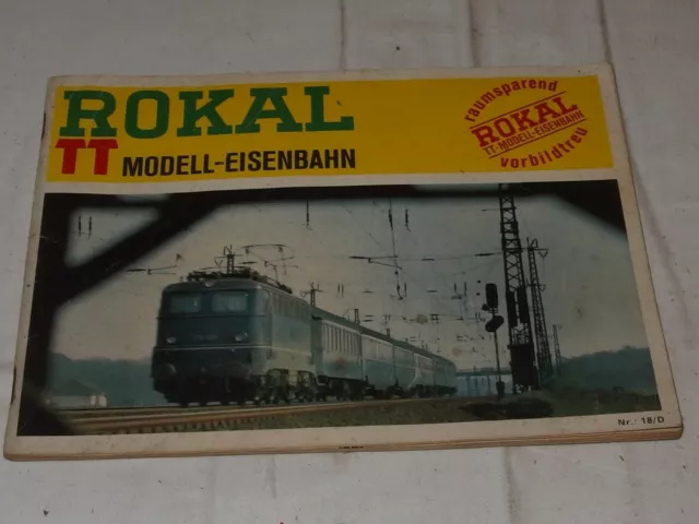 ✅ Rokal TT Katalog 18/D von 1967