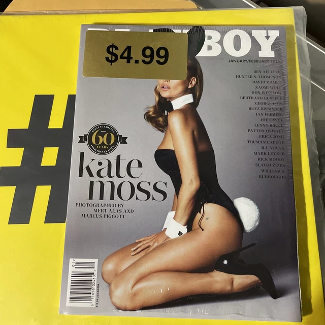 PLAYBOY MAGAZINE JANUARY/FEBRUARY 2014 Kate Moss Excellent