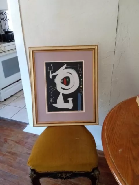 Joan Miro | Mounted and Framed Print, Signed Buy it Now!
