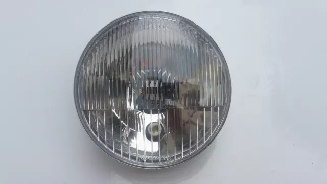 Scheinwerfer Kugellampe mit Standlicht alte Ausführung Metall für