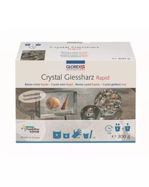 Juego de 300 g de resina de cristal