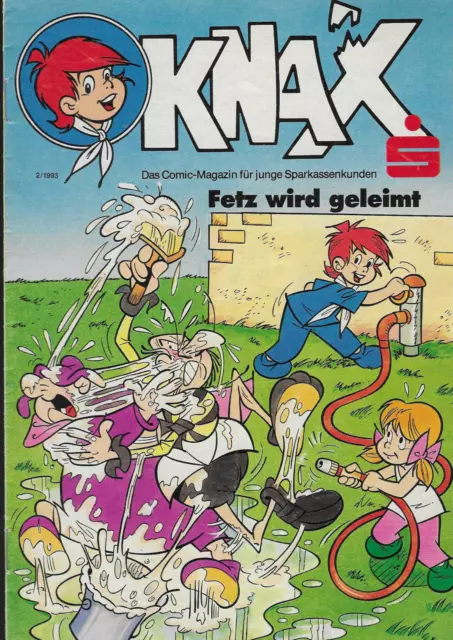 Knax Nr.2 / 1993 Das Comic-Magazin für junge Sparkassenkunden