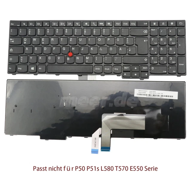 Tastiera Lenovo ThinkPad T540p T550 T560 Non Retroilluminata