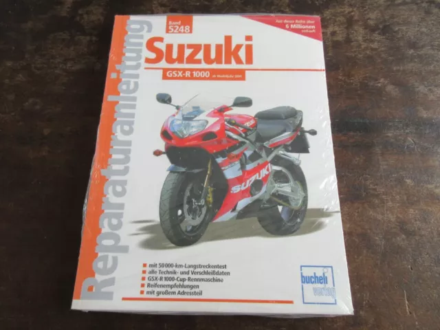 Suzuki GSX-R 1000 GSX-R1000 ab 2001  Bucheli Reparaturanleitung NEU