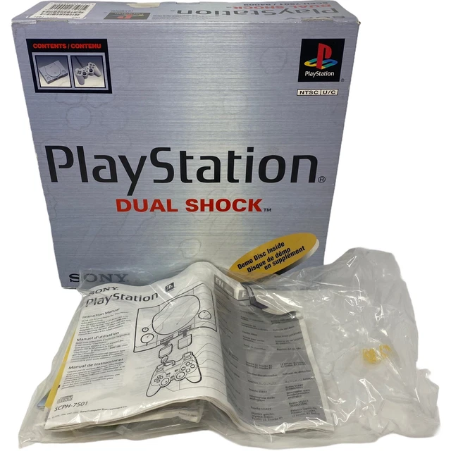 SONY PLAYSTATION PS1 PSX (SCPH-7501/94009) Box + Instructions ONLY - NO ...