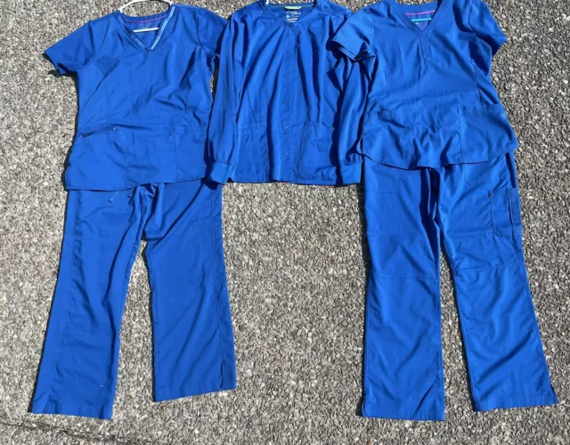 Scrubs Healing Hands Lot Medium Blue