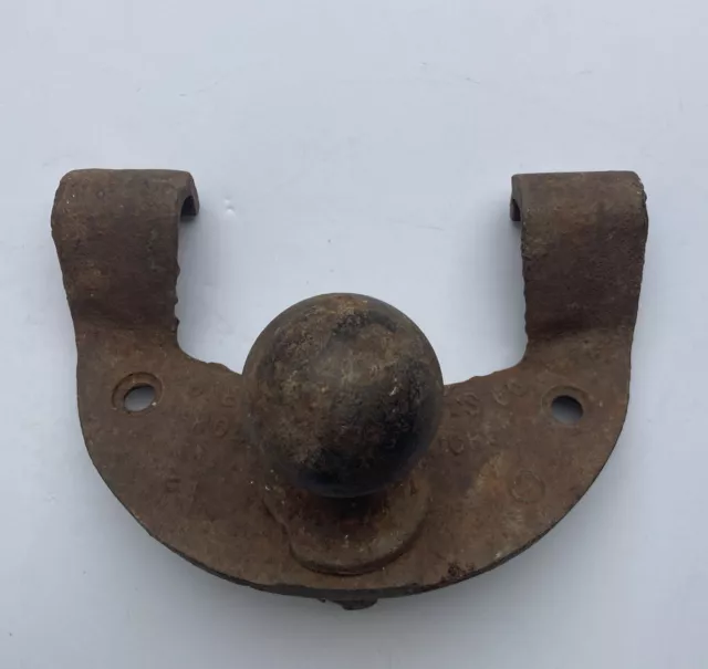 Vintage 1930's 1940's Cast Iron FOREMOST Accessory Bumper Clamp Trailer Hitch OE