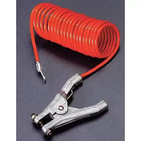 Zoro Select Rac-10 10 Ft. Insulated Coiled Grounding Wire Or, Insulation