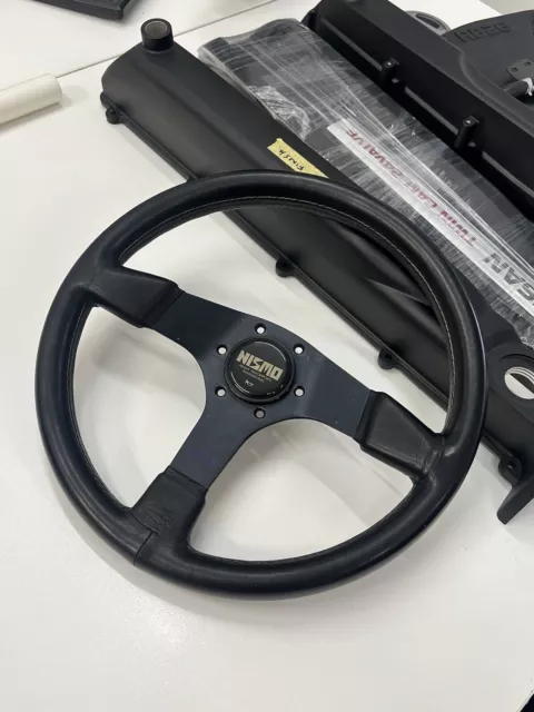 NISSAN SKYLINE R32 R33 R34 GTR GT-R RARE NISMO 365b 400R Steering Wheel.