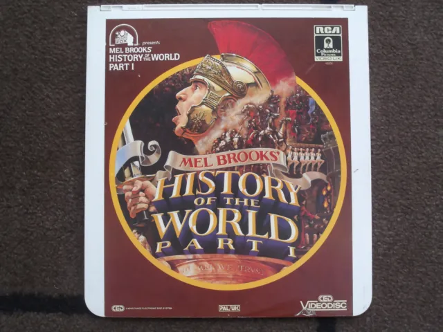 History of the World Part 1  - 1981 CED PAL UK Videodisc - 40082
