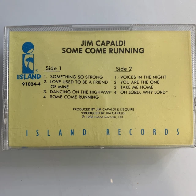 JIM CAPALDI SOME Come Running (Cassette) Advance Promo 18.02 PicClick AU