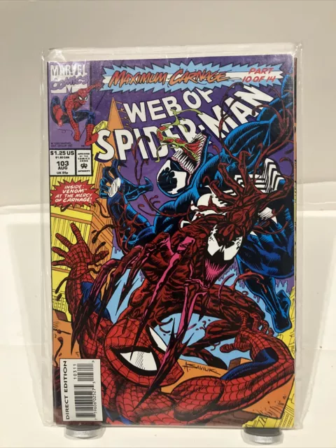 Web Of Spider-Man #103  Marvel Comics 1993 VF+