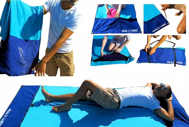 Extra Large Beach Towel - Lightweight Microfibre Quick Dry Problem Solving towel