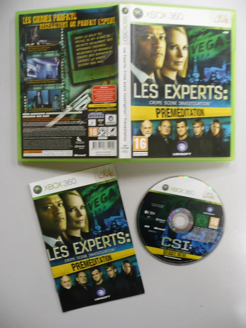 JEU XboX 360 Les Experts Crime Scene Investigation Premeditation   complet