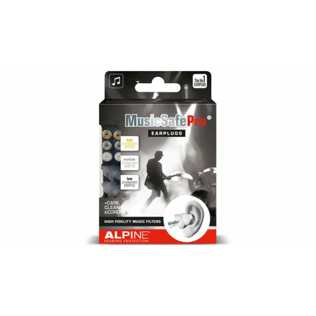 Alpine Music Safe Pro - Protection auditive - Transparent