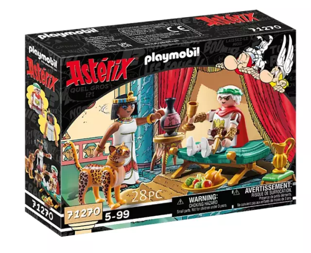 [NEW] Playmobil 71270 Caesar and Cleopatra with leopard and accessories