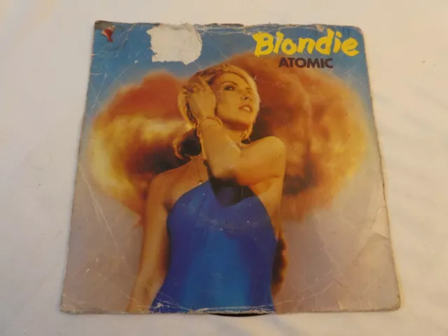 BLONDIE ATOMIC/DIE YOUNG STAY PRETTY 7" vinyl 1980 CHRYSALIS CHS 2410