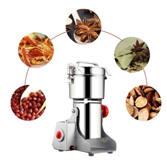 600g Electric Herb Grinder Coffee Beans Grain Milling Powder Machine 220V U