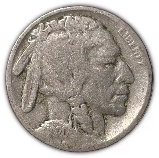 1920-S Buffalo Nickel Very Good VG Coin #1674