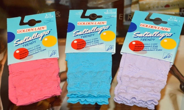 PAIA CALZINI Corti Socks Short Bambina Golden Lady Saltallegro