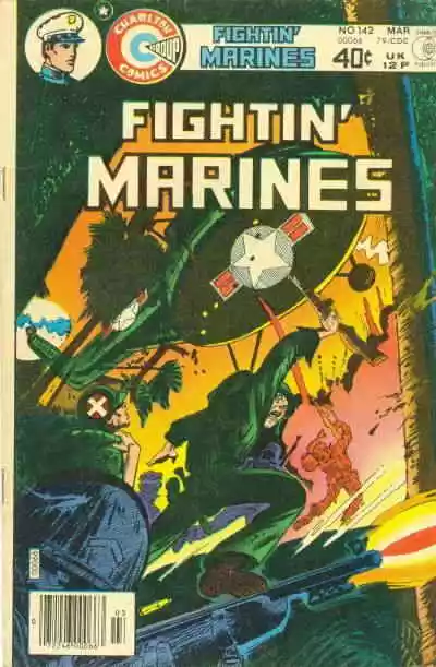 Fightin' Marines #142 VF; Charlton | March 1979 War - we combine shipping