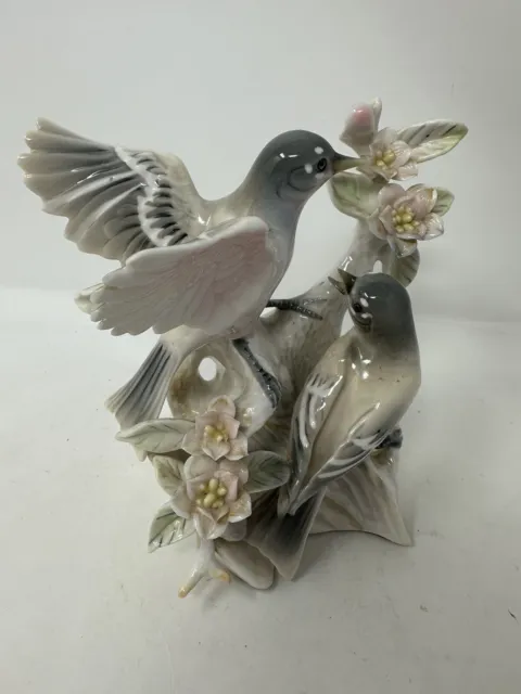Vintage Lenwile China Ardalt Japan Porcelain Bird Figurine Robin #6189.