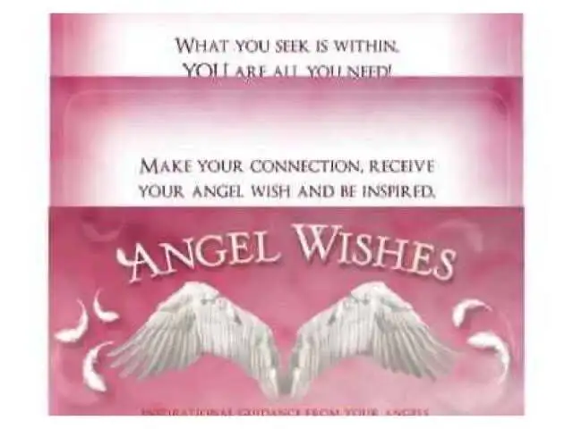 Angel Wishes Affirmation Card Inspirational Guidance From Your Angels
