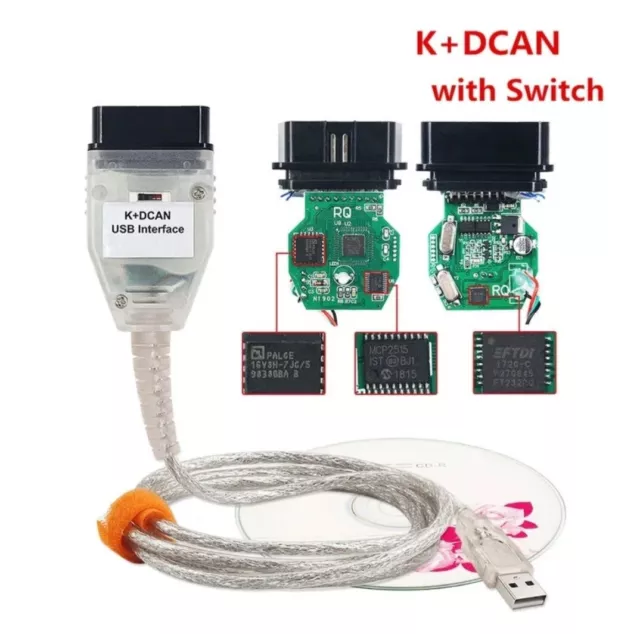 K+DCAN OBD Interface INPA kompatibel für BMW E-Modelle  * BMW Diagnosegerät *