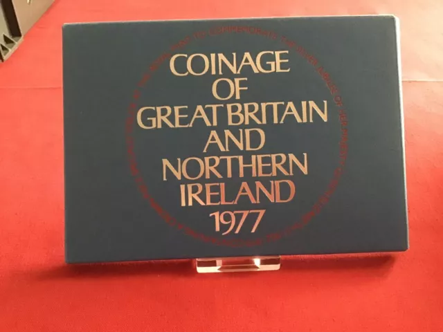 1977 Royal Mint Coinage Of Great Britain And Northern Ireland Proof Coin Set