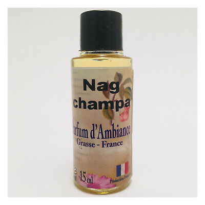 Extrait parfum ambiance de Grasse pour la maison NAG CHAMPA Diffuseur intérieur.