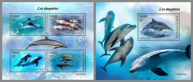 NIGER 2023 MNH ** Dolphins Dolphins #116