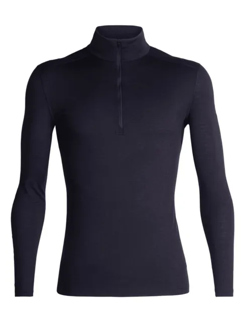 Icebreaker 200 Oasis LS Half Zip Longsleeve Langarmshirt Merino midnight blue