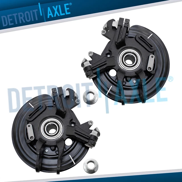 Pair Rear Steering Knuckle & Wheel Hub Bearing Assembly for Explorer Mountaineer