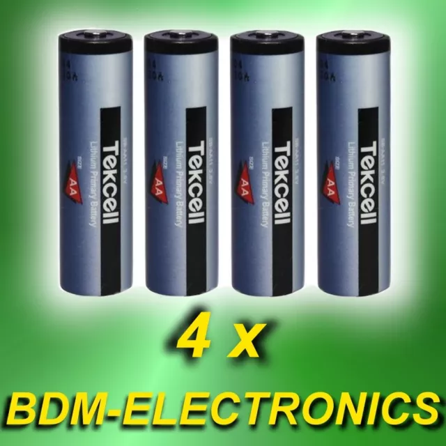 ***  4x Ersatzbatterie ABUS FU2992 für Funk-Bewegungsmelder FU8350 / FU8360 ***