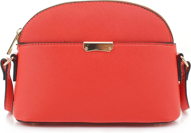 EMPERIA Small Cute Faux Leather Dome Series Crossbody Bags Shoulder Bag Purse Ha