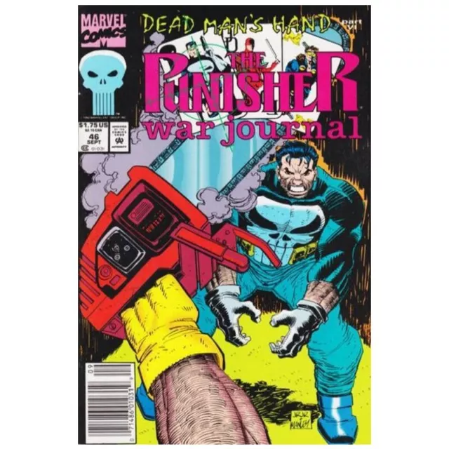 Punisher War Journal (1988 series) #46 Newsstand in NM minus. Marvel comics [n`