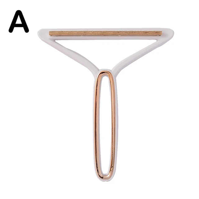 White Pet Hair Remover Brush Roller Cleaning Slicker Brush Lint Remover