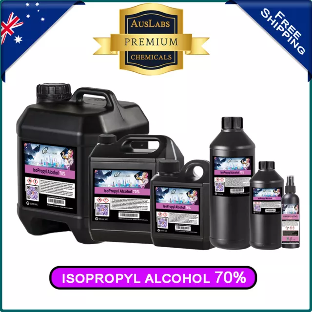 IsoPropyl Alcohol 70% IPA Rubbing Alcohol Disinfectant PREMIUM PRODUCT