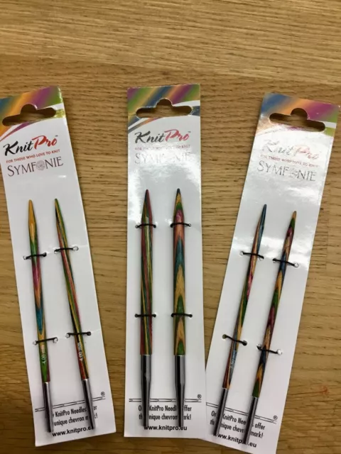 Circular Knitting needles - KnitPro Symfonie Interchangable  - Wood Tips 2