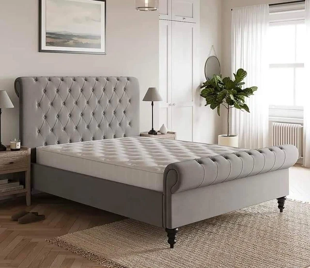 NEW CLASSIC DUNELM Chesterfield super king size bed £250.00 PicClick UK