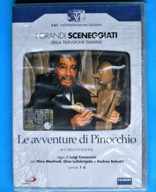 2 DVD par Script TV Le Aventures De Pinocchio Nino Manfredi Gina Lollobrigida F