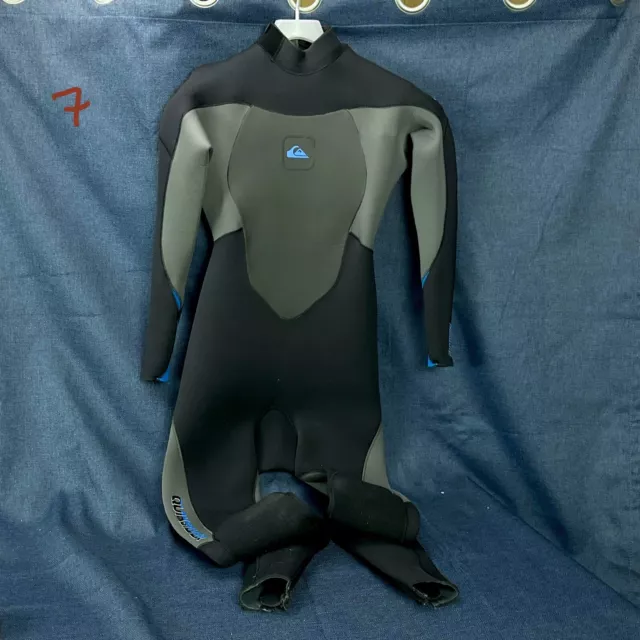 Quiksilver Syncro 4:3 Back-zip Wetsuit - Youth 16 - Nice Condition! Worn 4 Times