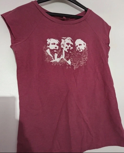MUSE T SHIRT Rock Emo Band Tour Merch Women’s Top Tee Ladies Size
