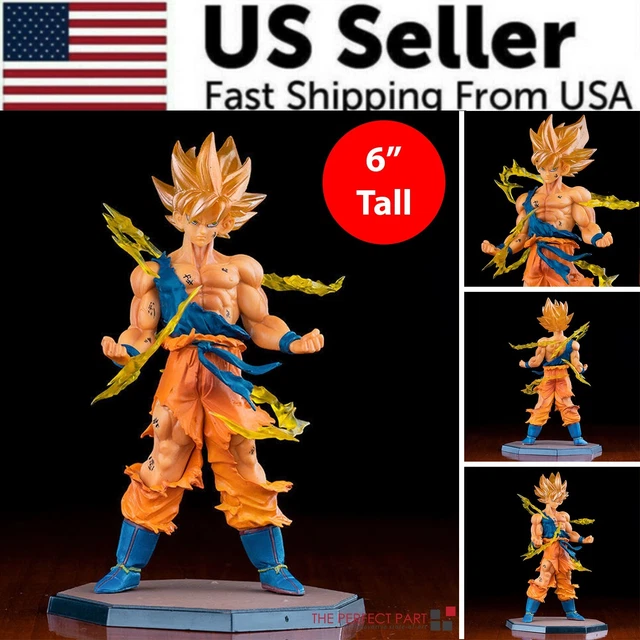 SON GOKU DRAGON Ball Z Súper Saiyan Anime Figura de Acción Colección ...