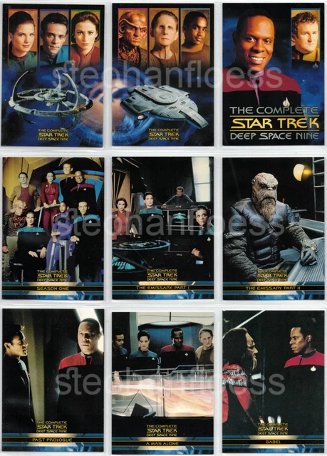 The Complete Star Trek Deep Space Nine Complete Base Set Official Binder