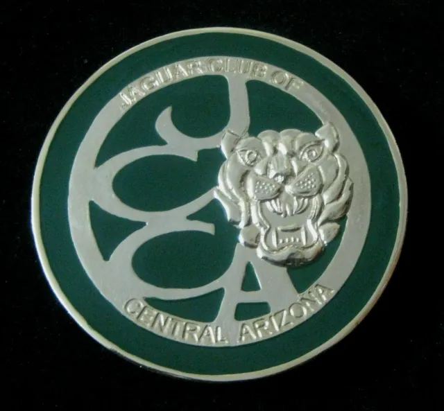 Badge Voiture - Jaguar Club De Central Arizona Grill Emblème Logos Métal En